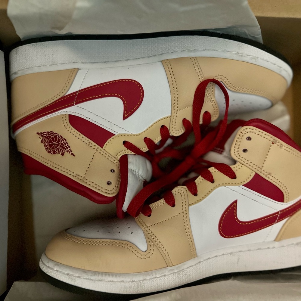 Jordan 1 Mid. Worn once.